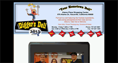Desktop Screenshot of diggersdeli.com